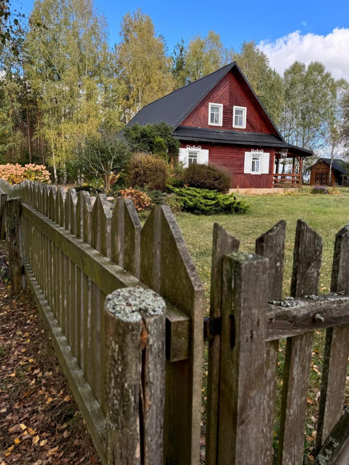Villa Wakacyjny Dom W Sakach à Kleszczele Extérieur photo