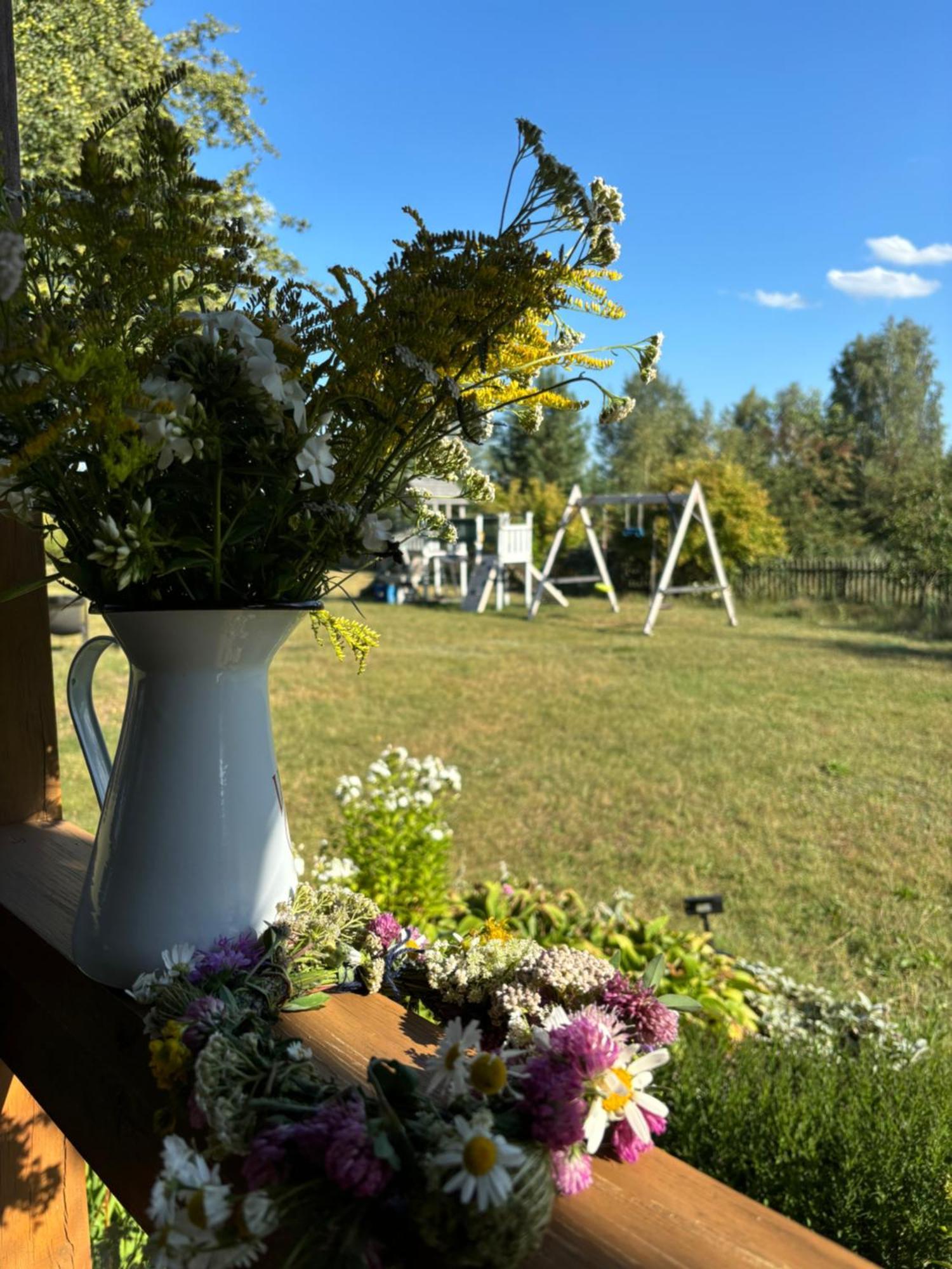 Villa Wakacyjny Dom W Sakach à Kleszczele Extérieur photo