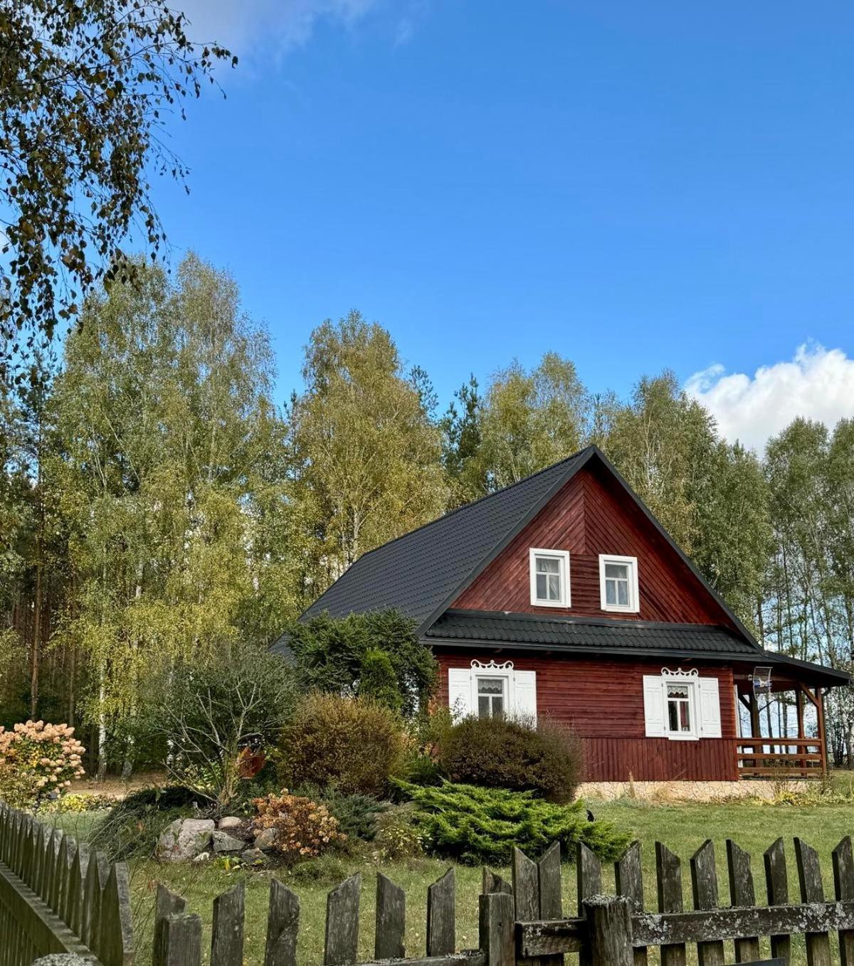 Villa Wakacyjny Dom W Sakach à Kleszczele Extérieur photo